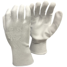 El vidrio NMSAFETY usa una carcasa resistente al corte 3 con guantes de poliuretano de mano de obra
